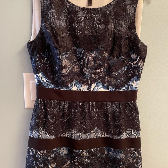 Printed sleeveless dress - Picture 4 of 4